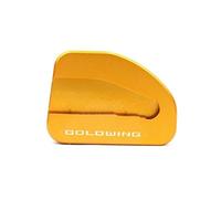 Support latéral du Pied Béquille Latérale CNC pour Moto pour GL1800 Goldwing 1800 F6B 2002-2017, Extension De, Plaque Support, Agrandissement Base(Rouge)