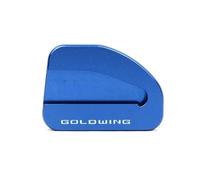 Support latéral du Pied Béquille Latérale CNC pour Moto pour GL1800 Goldwing 1800 F6B 2002-2017, Extension De, Plaque Support, Agrandissement Base(Bleu)