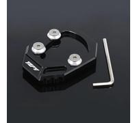 Support latéral du Pied Coussin De Béquille Latérale Moto pour Yamaha YZF R1 YZF-R1 YZFR1 2009 2010 2011 2012-2016 Extension Agrandir La Plaque Support Base