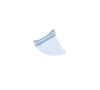support lateral gauche blanc de visiere pour hotte - 60704110