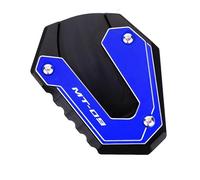 Support Latéral Moto Agrandir Plaque Coussin Pied Béquille D'extension Pour Yamaha MT 07 09 MT07 MT09 FZ07 FZ09 2014-2025 Plaque support latérale