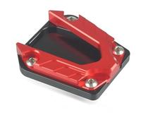 Support Latéral Pied Béquille CNC Moto Coussinet D'agrandissement Pour NIU U1 U + N1S US U1C U1B UQI N-GT U+B Support(Red)