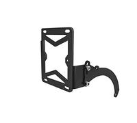SUPPORT LATERAL PLAQUE IMMATRICULATION ADAPT. PEUGEOT SPEEDFIGHT/TREKKER NOIR MAT