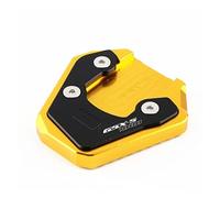 Support latéral Pour GSX-S1000 Pour GSX-S1000F GSR750 ForGSXS1000 Béquille De Moto Support Latéral Extension Pad Agrandir La Plaque De Support(Or)