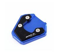 Support latéral Pour GSX-S1000 Pour GSX-S1000F GSR750 ForGSXS1000 Béquille De Moto Support Latéral Extension Pad Agrandir La Plaque De Support(Bleu)
