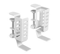 Support latéral pour ordinateur portable, support pour ordinateur portable, support peu encombrant, organiseur vertical autoportant, sans perçage, pour table de travail, bureau, maison