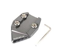 Support latéral Pour Vulcan Pour S VN650 Pour VN 650 2015-2018 2016 Moto CNC Béquille Pied Béquille Latérale Rallonge Plaque De Support(Titanium)