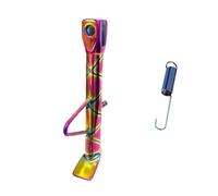 Support latéral Scooter Béquille latérale de Moto 20 22 24 cm en Acier Inoxydable 304, béquille Couleur Titane brûlé M10, Accessoires universels