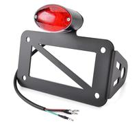 Support Latéral Universel avec Feu Arrière LED pour Bobber pour Café pour Racer pour Suzuki Support De Plaque D'immatriculation De Moto Support de Plaque d'immatriculation de Moto