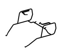 Support latérale, Porte Bagage, Valise Compatible avec Yamaha Tricity de 2020-2026 (Lartech-Moto)