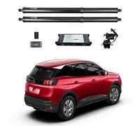 Support Levage Amortisseur Pour Peugeot 3008 2016-2024 Hayon Électrique Porte Arrière Coffre Automatique Jambe Force Amortisseur Tige Levage Actionneur(Without kick sensor)
