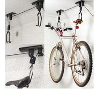 Support lève vélo de plafond - ProPlus - 730915 - Installation facile - Pour 1 vélo - Gain de place