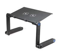 Support Lit avec Ventilateur pour PC Samsung Table Reglable Pliable Canape (Noir)