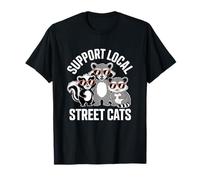 Support Local Street Cats Refuge Protection Des Animaux Amis T-Shirt