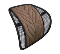 Support Lombaire De Voiture - Support Dorsal en Maille pour Chaise De Bureau, Support Lombaire Portable pour Un Confort Quatre Saisons, Coussin De Soutien Dorsal Ergonomique