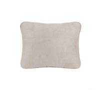 Support lombaire et cou compatible avec Mercedes S, coussin en daim pour toutes les saisons, conçu pour réduire l'inconfort causé par une position assise et une conduite prolongées (beige)