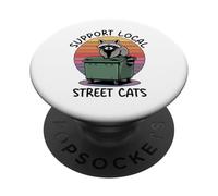 Support Loval Street Cats PopSockets PopGrip Adhésif