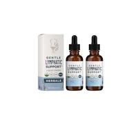 Support lymphatique organique, 1 fl Oz, pour le système lymphatique et l'équilibre des fluides,2PCS
