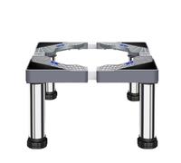 Support Machine à Laver 4 Roulettes Verrouillables - Charge 300KG Socle Machine a Laver Largeur Réglable de 40-60cm Support Électroménager pour Machine A Laver Sèche-Linge et Réfrigérateur