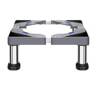 Support Machine À Laver Avec 4 Pieds Solides, Socle Machine A Laver, Largeur Réglable De 40-60cm Support Électroménager Piédestal À Linge Robuste Pour Machine A Laver, Sèche-Linge, Réfrigérateur