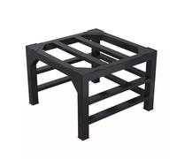 Support Machine à Laver, Charge 300KG Socle Machine a Laver, Réduction du Bruit Antichoc, Largeur de 40-60cm Support Électroménager pour Machine A Laver,Sèche-Linge,Réfrigérateur, Noir