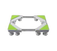 Support Machine à Laver Réglable 30cm-45cm Socle Linge Base de Sèche-linge avec 12 pieds Socle Machine à Laver pour Électroménager Réfrigérateur Hauteur 10-12 cm