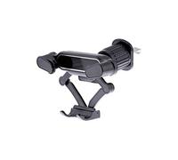 Support machoire par gravite pour grille d'aeration - noir