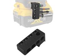 Support magnétique 1/4" Compatible avec Les perceuses Dewalt, Montage par vis à Droite, Organiseur Puissant pour 4 Embouts
