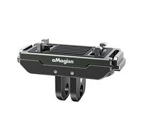 Support magnétique à dégagement rapide compatible avec Insta360 Ace Pro/Ace/X3/ONE X2, support pliable en métal, vis 1/4 et adaptateur de conversion d'interface interchangeable à 2 broches (type 1)