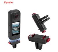 Support magnétique à dégagement rapide pour Insta360 X6/X5/X4 Air/Ace Pro/Pro2, base d'adaptation avec accessoires de caméra à fixation sécurisée par griffes