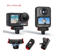 Support magnétique à fixation rapide Flymile pour caméra DJI Action 5 Pro 4 3 Osmo 360, adaptateur rotatif, base d'extension, accessoires
