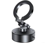 Support magnétique à ventouse, support de téléphone multifonction à adsorption sous vide, support télescopique pliable pour utilisation sur tableau de bord de voiture (C)