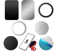 Support magnétique adhésif puissant pour voiture, rotation à 360 pour un ajustement flexible, format mini compact pour un gain de place optimal.