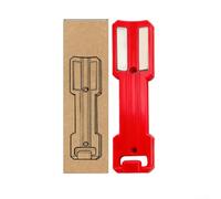 Support magnétique avec deux aimants puissants pour un montage vertical afin de maximiser l'efficacité de l'espace de travail dans les garages, ateliers et stations de bricolage (rouge)