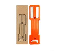 Support magnétique avec deux aimants puissants pour un montage vertical afin de maximiser l'efficacité de l'espace de travail dans les garages, ateliers et stations de bricolage (orange)