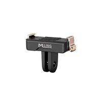 Support magnétique bidirectionnel pour DJI Osmo Action6, fixation magnétique en métal pour appareil photo avec interface à deux griffes, support à dégagement rapide pour appareil photo Dji Osmo Nano