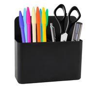 Support magnétique - Boîte de marqueurs secs, organiseur flexible | Séparateur amovible avec 3 emplacements à l'intérieur, récipient stationnaire réglable pour crayons, marqueurs, crayons, espace de
