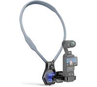 Support Magnétique de Cou pour DJI Action 5 Pro & OSMO 360: Montage Poitrine Confortable,POV Mains Libres pour GoPro Hero 13/Insta360 Ace Pro-Idéal VLOG Première Personne