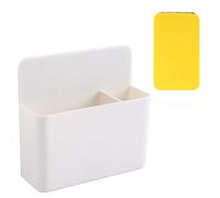 Support magnétique de marqueur pour tableau blanc - Porte-stylo - 1 effaceur pour tableau blanc - Organiseur - Boîte de rangement pour réfrigérateur, école, maison, bureau