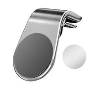 Support magnétique de téléphone portable pour voiture - Compatible avec OOONO 2 - Clip de ventilation - Support magnétique pour OOONO CO-Driver NO2 Nouveau modèle 2024 - Avertisseur de flash pour
