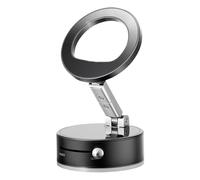 Support magnétique de téléphone Portable pour Voiture - Support magnétique sous Vide Pliable | Support Rotatif Multifonction en d'aluminium pour Films de Fitness, tablettes en Plein air