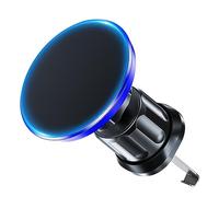 Support magnétique de téléphone Portable Voiture,360°pivotant Mag-Safe Support Ventilation magnétique, adhérence la Plus Forte pour iPhone 15/14/13/12 Series Smartphone, Bleu