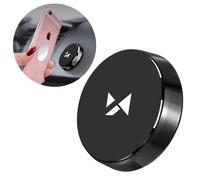 Support magnétique de téléphone pour tableau de bord, noir