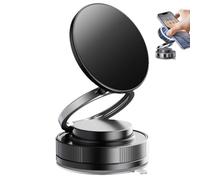 Support Magnétique de Téléphone sous Vide Vipbug, Téléphone de Voiture Réglable à 360° Amélioré Zinkyoo, Support Mobile à Absorption Vipbu, Portable à Absorption Solide(Blanc)