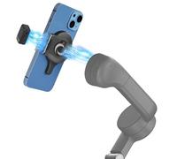 Support magnétique en anneau pour smartphone DJI Osmo Mobile 7P/7 - Adaptateur de module de suivi multifonction à forte aspiration - Compatible avec stabilisateur DJI OM 7P/7 - Accessoire mobile