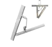 Support magnétique, fixation de soudage, outil à angle réglable, technologie d'aimant à haute gauss, acier revêtu de poudre, accessoire de soudage industriel, taille argentée pour toiture automobile