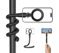 Support Magnétique Flexible Pour Téléphones,Support Portable Magsafe Pour Selfie Stick Pour Le Shopping,Le Tapis Roulant,La Poussette,Compatible Avec Phones/Action Camera (Noir)