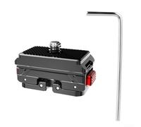 Support magnétique léger à libération rapide pour appareils photo Insta360, Pro, X2, X3, X4, X5 en alliage d'aluminium et mécanisme de verrouillage sécurisé (ensemble)