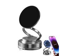 Support magnétique pliable pour téléphone portable avec ventouse, rotatif à 360 °, réglable à vide, pour ventilation de voiture, support de téléphone portable pour tous les smartphones (A)