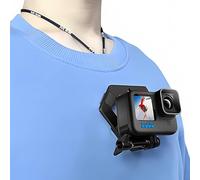 Support magnétique Poitrine srikekl, Collier POV réglable Support de téléphone pour gopro Hero, DJI Action, Insta 360 et la Plupart des caméras d'action